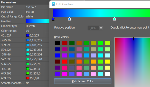 Painting Mesh by Elevation
